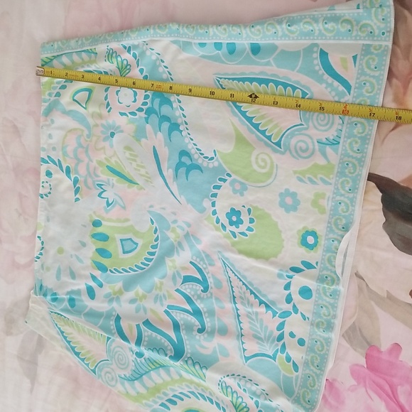 Blue and green spring skirt by Elie Tahari (size 10) - Picture 3 of 8